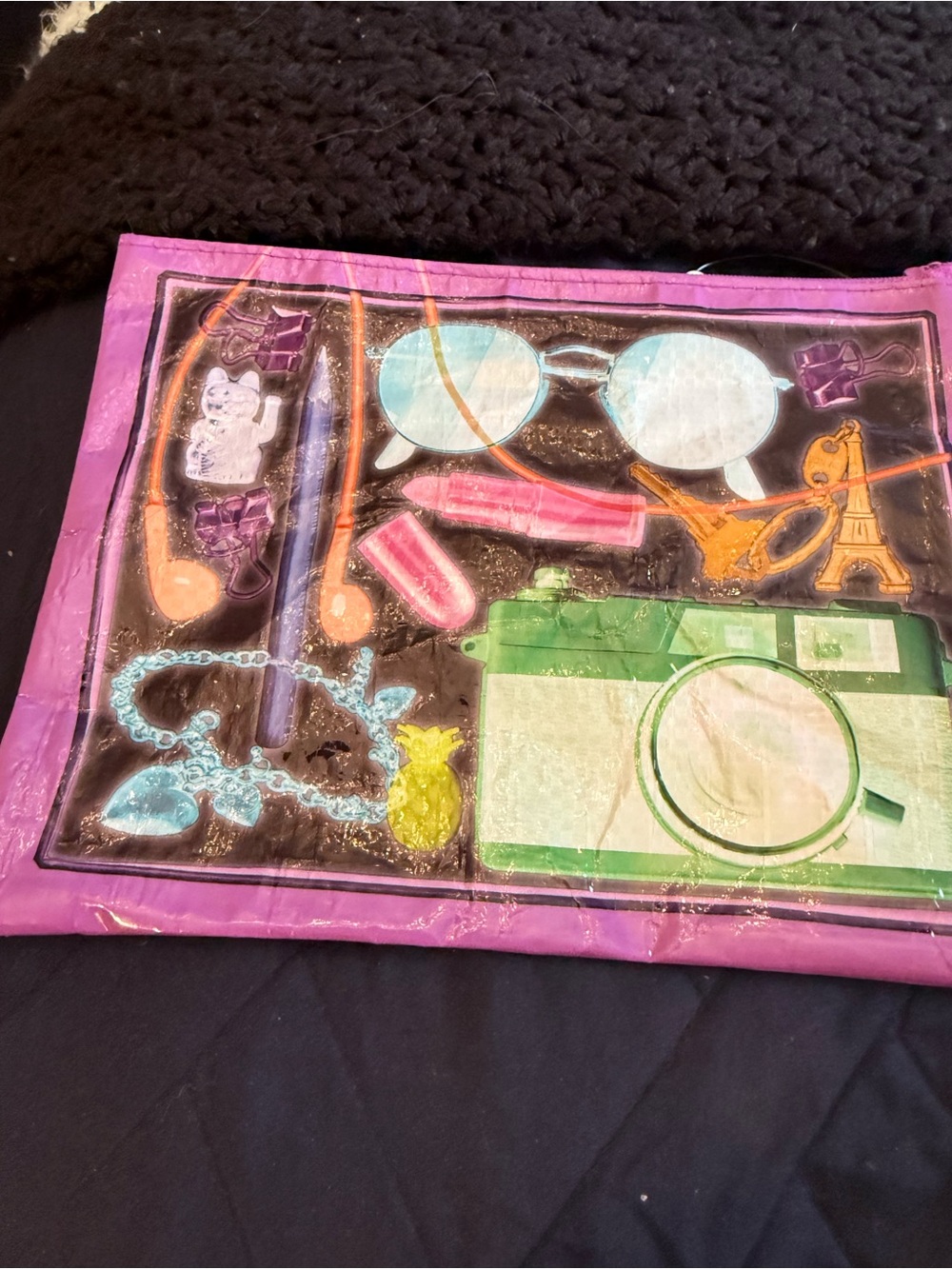 Y2K Pastel Kawaii Zip Pouch / Makeup Bag
